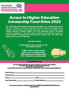 Access to Higher Education Scholarship Fund Drive 2023