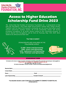 Access to Higher Education Scholarship Fund Drive 2023