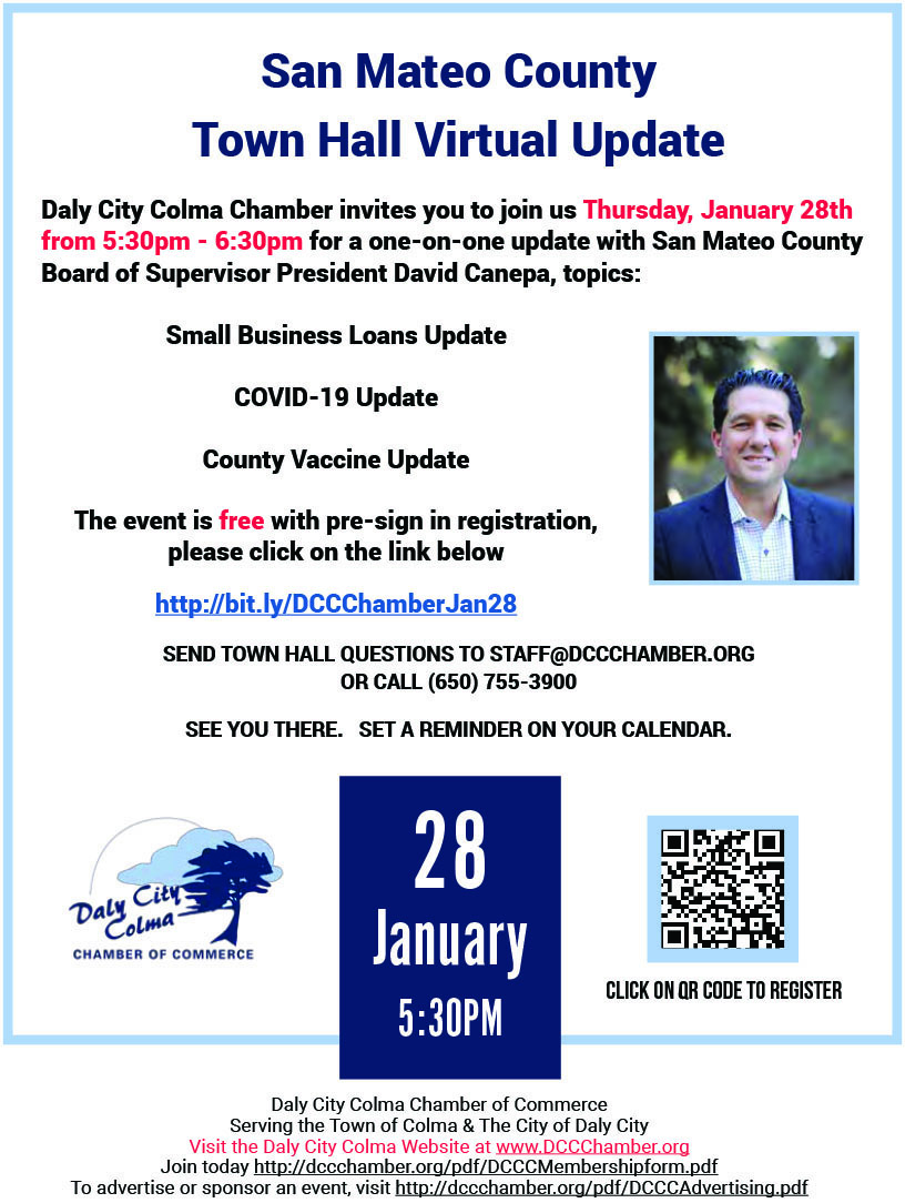 Join with aother Chamber Members, Meet Potential Customers, Kindle Old and New Relestionships. Attend Upcoming 2020 Events sponsored by the Daly City/Colma Chamber of Commerce. Be Seen, Be Heard.