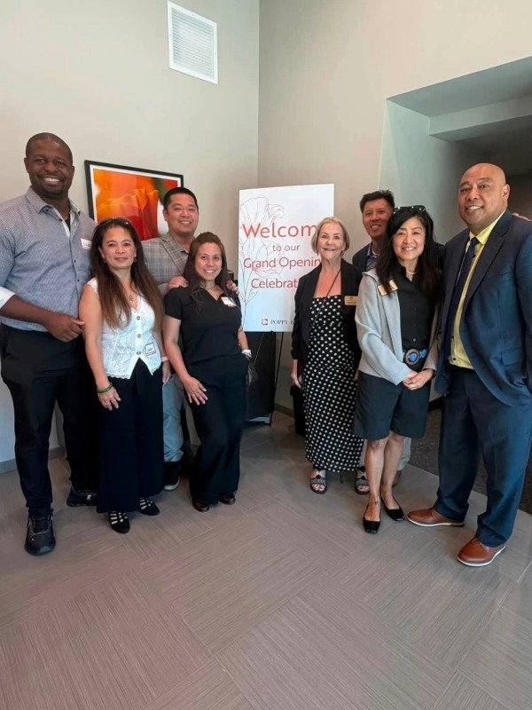 Poppy Bank San Mateo Grand Opening & Ribbon Cutting