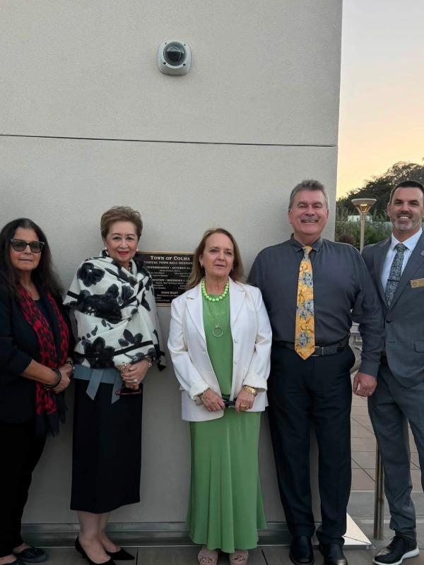 Town of Colma Dedication Ceremony
