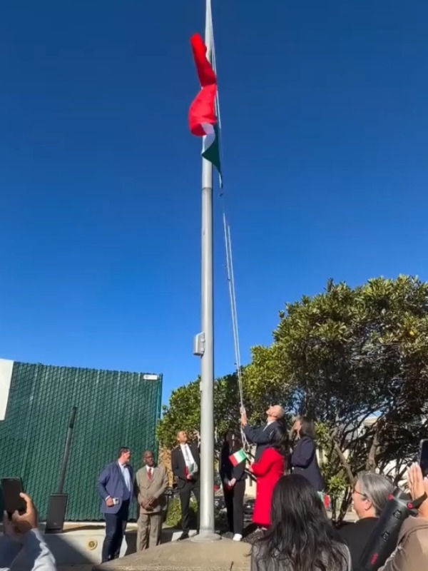 Daly City Italian Flag Raising Ceremony